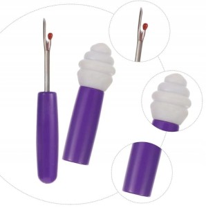 PRZECINAK Krawiecki Prujka z GUMKĄ do Usuwania Pozostałości Szwów