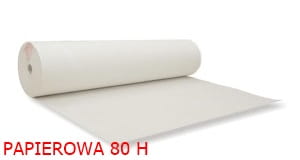 Flizelina  ROLKA - BIAŁA 80g , wydzieralna w każdym kierunku , 90 cm szer - 100 m dł.