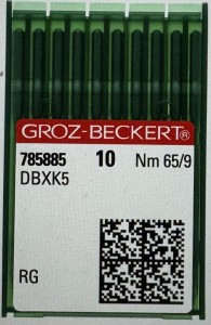 Igły do hafciarki Groz Beckert DB x K5 SAN1 GEBEDUR 65/9 RG tytanowa