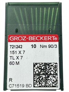 Igły do obszywarki Haftex Groz Beckert 151x7 90R