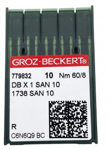Igły do hafciarki Groz Beckert DB x 1  60/08 SAN10  R