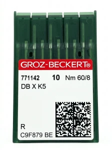 Igły do hafciarki Groz Beckert DB x K5  60/8 R super ostra