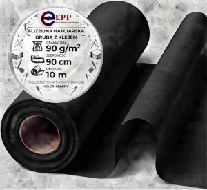 Flizelina PREMIUM /Super mocna z klejem  90G  90 x 10 METRÓW 