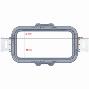 Tamborek  magnetyczny HAFTEX 35 x16.5 cm do hafciarki - Mini, Junior, Brother PR