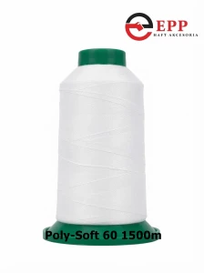 Nici hafciarskie Poly-Soft 60 1500m kolor  biały