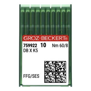 Igły do hafciarki Groz Beckert DB x K5 60/8 FFG/SES
