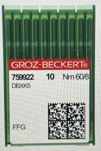 Igły do hafciarki Groz Beckert DB x K5 60/8 FFG/SES