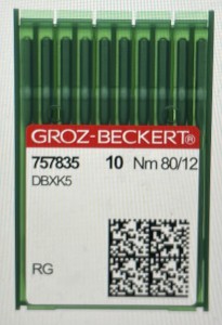 Igły do hafciarki Groz Beckert DB x K5 80/12 RG