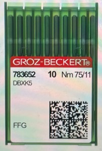 Igły do hafciarki Groz Beckert DB x K5 75/11 FFG/SES